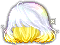 Black Snowlit Hair, blonde
