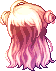 Mini Horn Hair, red