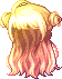 Mini Horn Hair, orange