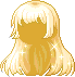 Black Butterfly Dance Hair, blonde