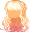 Braid Point Hair, orange
