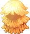 Black Pompom Hair, blonde