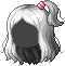Black Puff Pony Hair