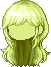 Black Eve Hair, green