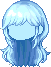 Black Eve Hair, blue