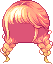 Strawberry Jam Hair, red