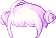 Teeny Horn Hair, purple