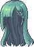 Forest Wind Hair, green
