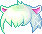 Kitten Hair, green