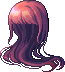 Wavy Mane Hair, red