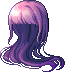 Wavy Mane Hair, purple