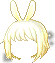 Black Moon Bunny Hairdo (F), blonde