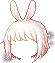 Black Moon Bunny Hairdo (F), brown