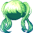 Ivy Hair, green