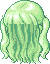 Teahouse Hair, green