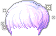 Foggy Ciel Hair, purple