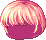 Fluffy Bob Hair, red