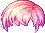 Chromatic Flip Hair, red