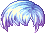 Chromatic Flip Hair, blue