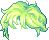 Blae Hair, green