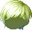 Sideswept Fringe, green