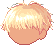 Fuzzy Fried Hair, orange