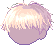 Fuzzy Fried Hair, purple