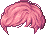 Cream Latte Hair, red