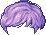 Cream Latte Hair, purple