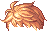 Cute Student Hair, orange