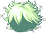 Static Hair, green