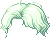 K-Drama Hair, green