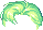 Suave Swirl Hair, green