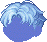 Naughty Hair, blue