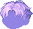 Naughty Hair, purple