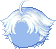 Spirit Fox Hair, blue
