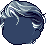 Pinch of Salt Hair, blue