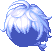 Lonely Castle's Count Hair, blue