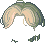 Sensitive Man Hair, green