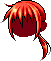 Tengu Hair, red