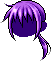 Tengu Hair, purple