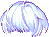 Puffball Hair, blue