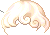 Bubbly Sponge Hair, orange
