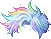 Parrot Hair, blue
