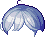 Hall Monitor Hair, blue