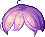 Hall Monitor Hair, purple