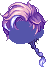 Figure Warrior Hair, purple