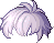 Milky White Paper Hair