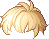 Milky White Paper Hair, blonde