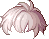 Milky White Paper Hair, brown